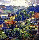 Joseph Kleitsch The Valley of the Seine, Vernon, France painting